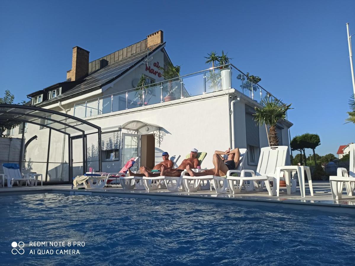 Al Mare-Villa Z Klimatyzacja Ustronie Morskie Eksteriør bilde