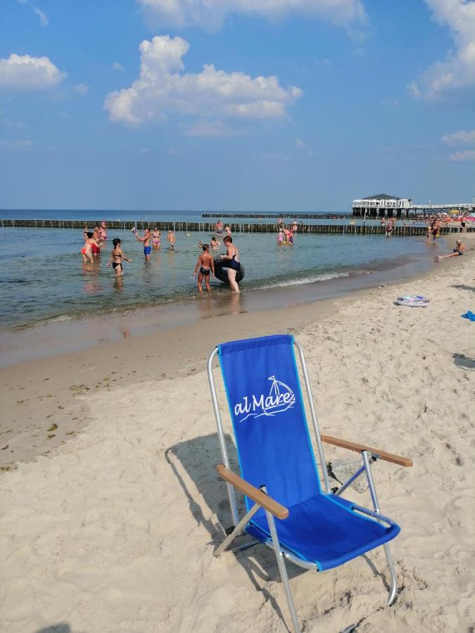 Al Mare-Villa Z Klimatyzacja Ustronie Morskie Eksteriør bilde
